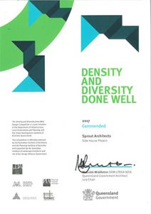 2017 Density and Diversity Done Well - Commendation